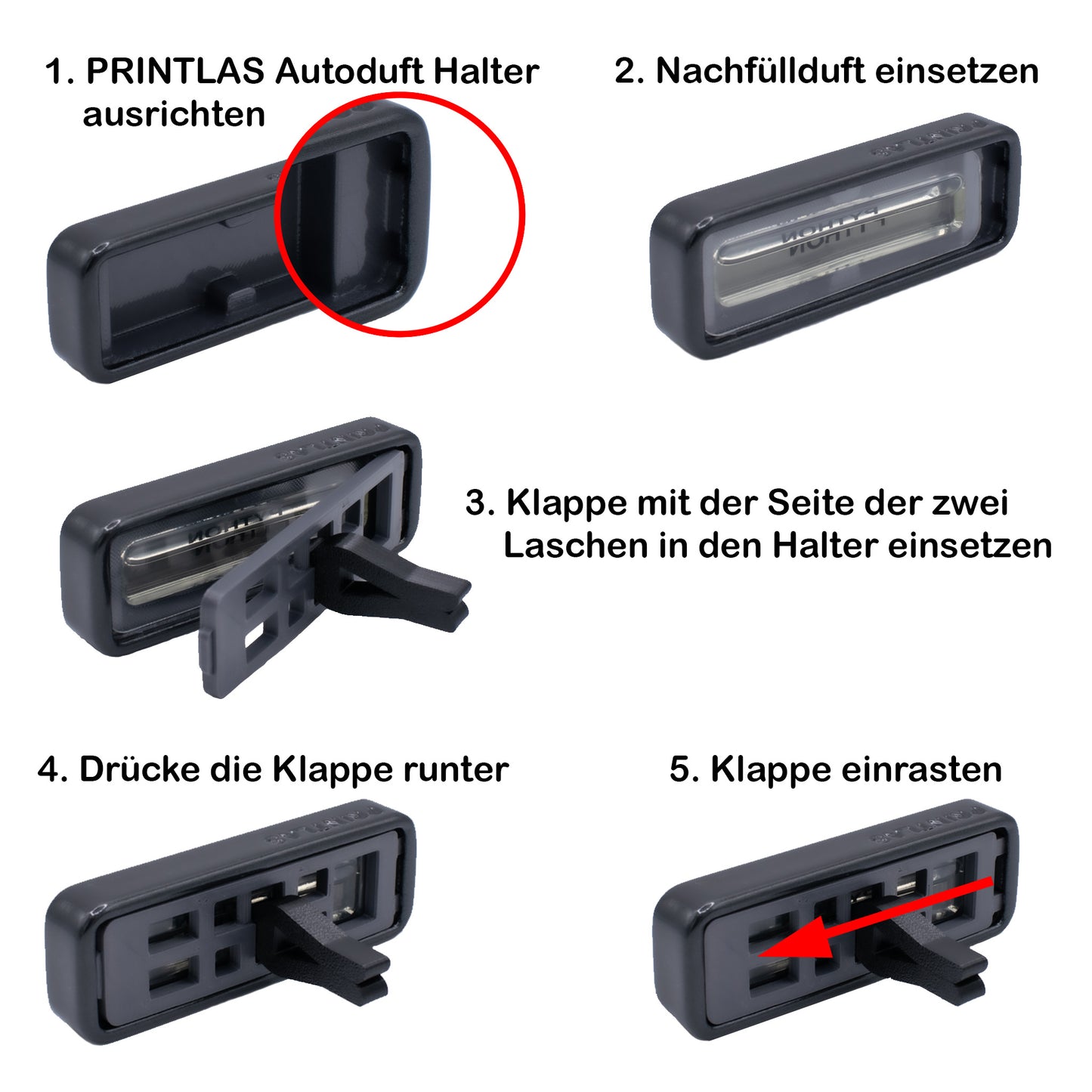 abgelegt - PRINTLAS Autoduft-Halter