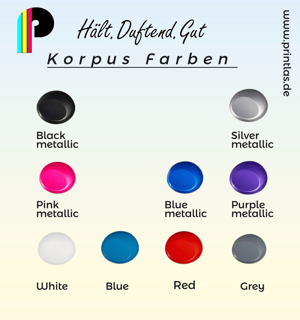 Wunschdesign - Printlas Autoduft-Halter